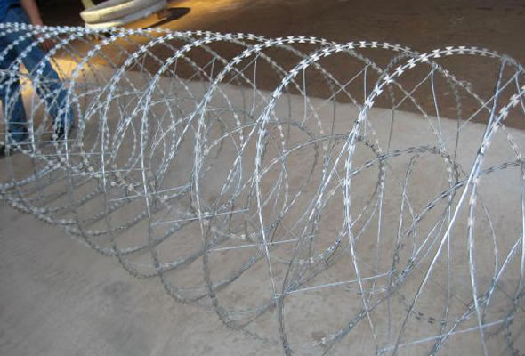 Double Concertina Razor Wire