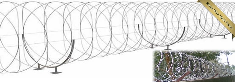 Razor Wire Mesh Fence