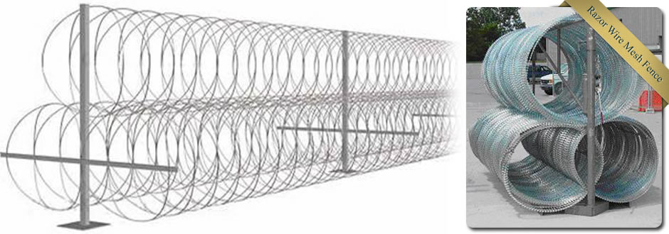 Razor Wire Mesh Fence