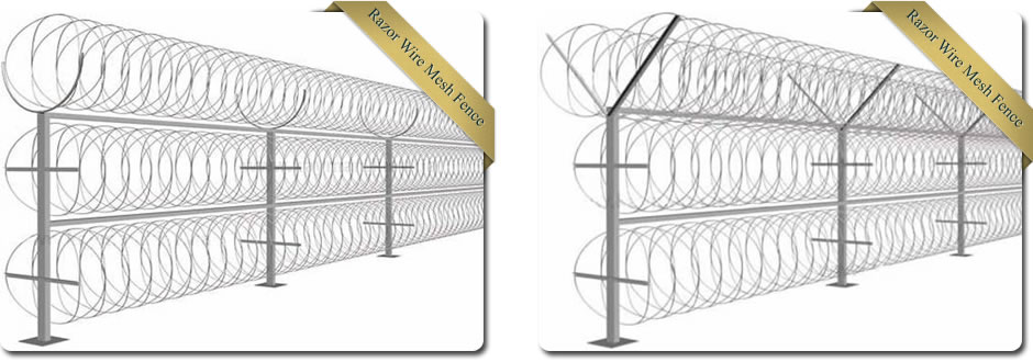 Razor Wire Mesh Fence