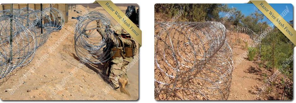 Razor Wire Mesh Fence
