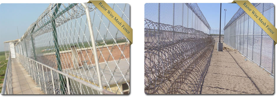 Razor Wire Mesh Fence