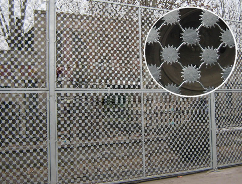 Plum Blossom Barbed Panel Fence