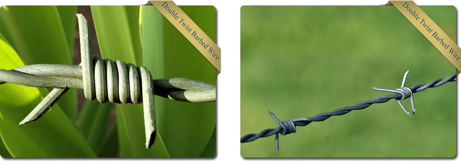 Double Twist Barbed Wire