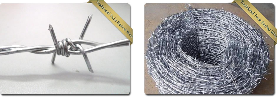Traditional Twist Barbed Wire