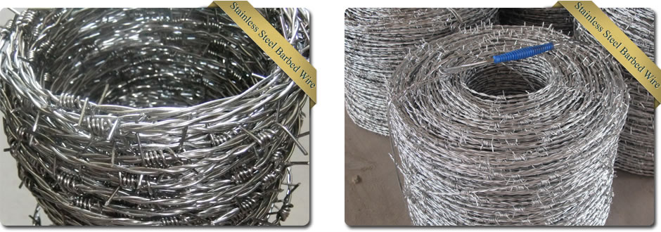 Stainless Steel Barbed Wire